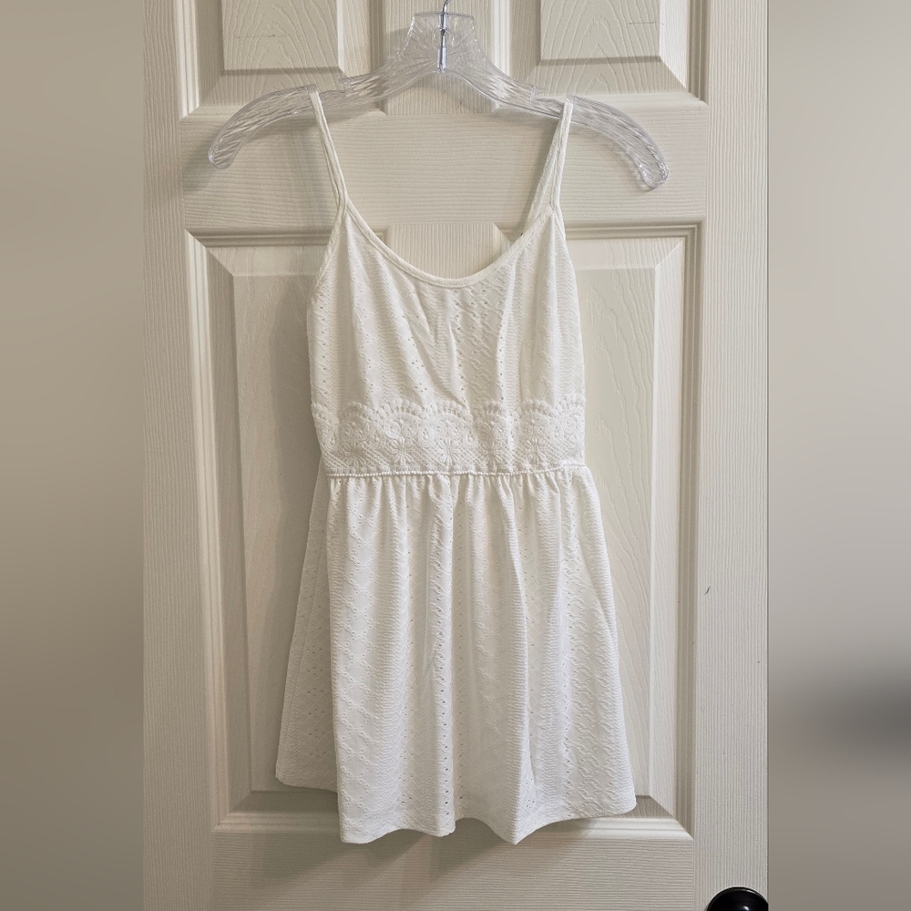 White Sleeveless Top